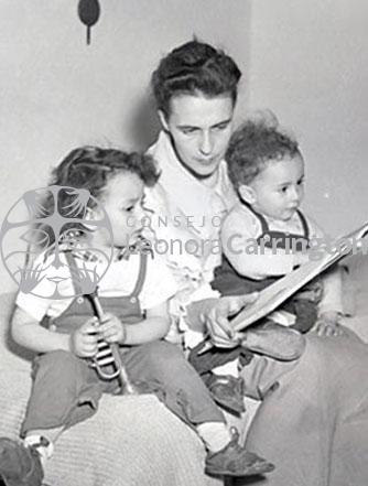 Retrato de Leonora Carrington y sus hijos