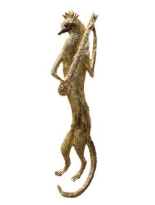 Mandoline de Leonora Carrington, oro y piedras preciosas