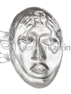 Máscara en plata pura de Leonora Carrington