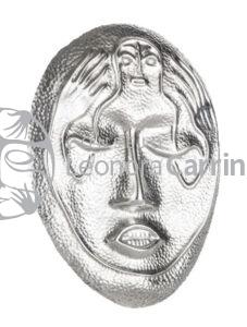 Máscara en plata pura de Leonora Carrington