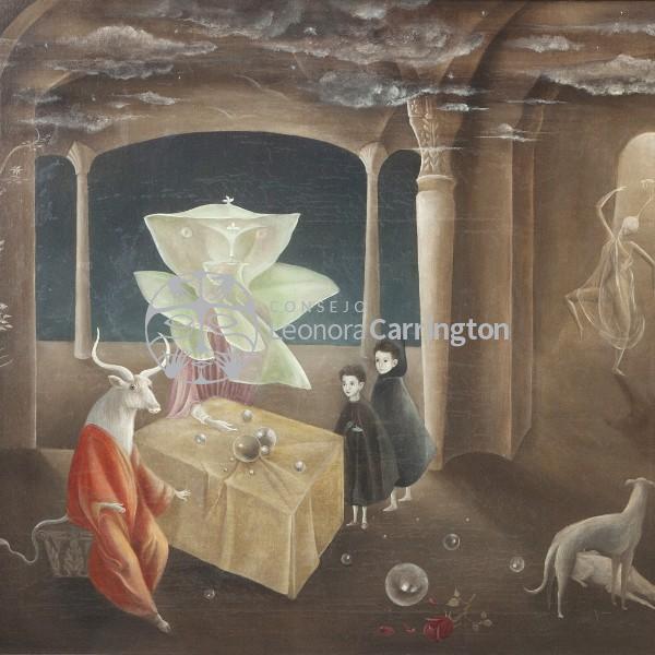 Pintura And Then We Saw the Daughter of the Minotaur de Leonora Carrington