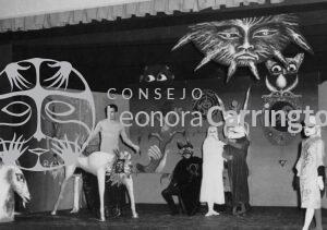 Ensayo de la obra de teatro "El rey se muere" de Alejandro Jorodwski