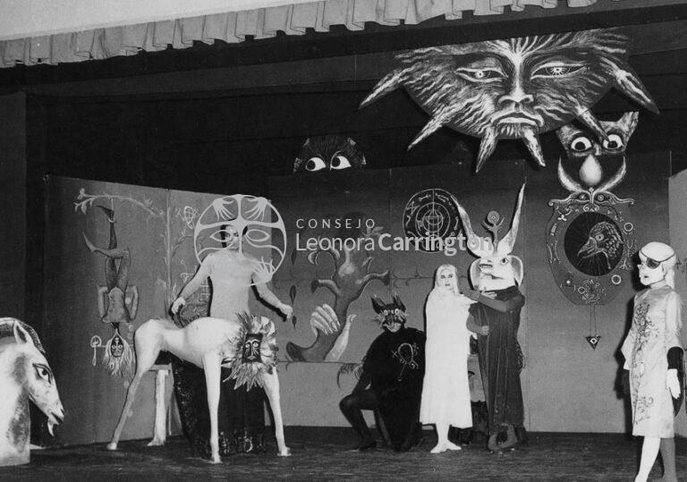 Ensayo de la obra de teatro "El rey se muere" de Alejandro Jorodwski