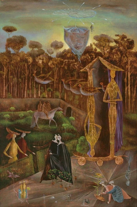 Pintura Again, the Gemini are in the Orchard