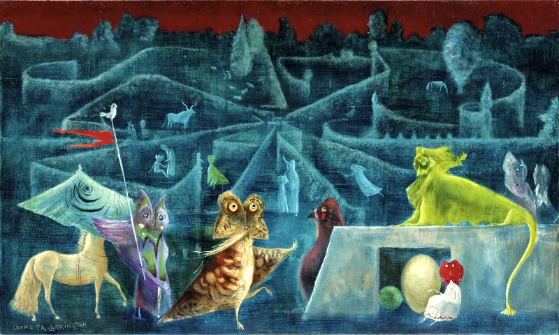 Pintura ulu s pants (1952) de Leonora Carrington