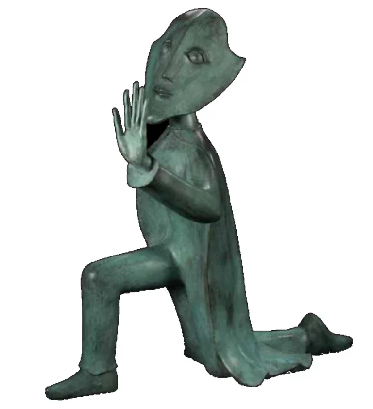 Alto por favor (2009) escultura de Leonora Carrington