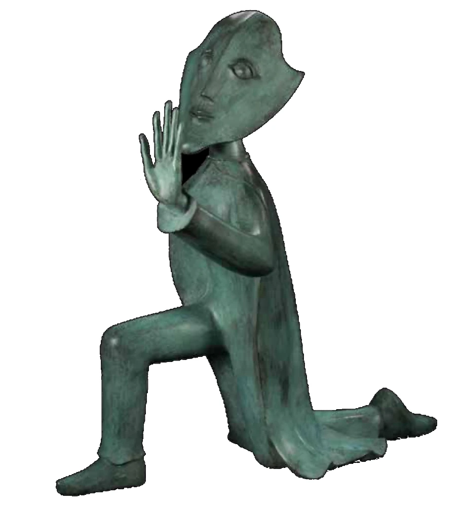 Alto por favor (2009) escultura de Leonora Carrington