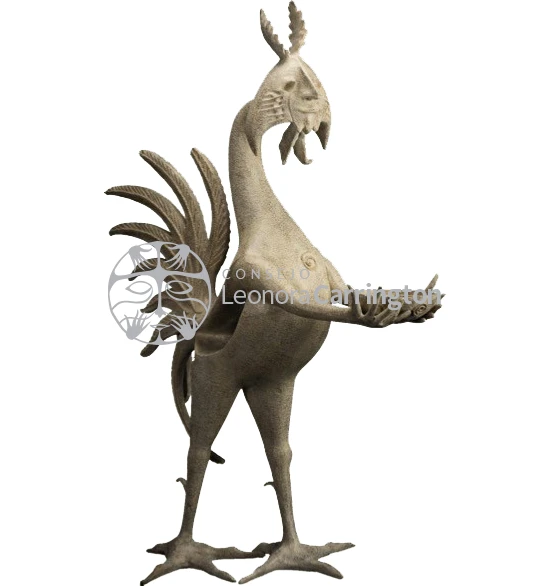 Gallo (2010) escultura de Leonora Carrington