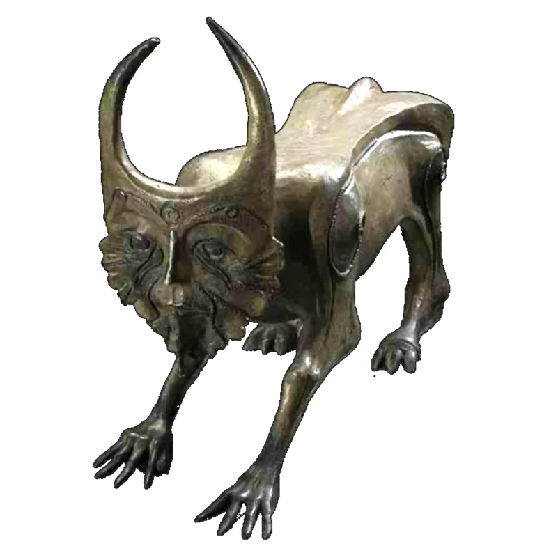 Jaguar de la noche, escultura de Leonora Carrington