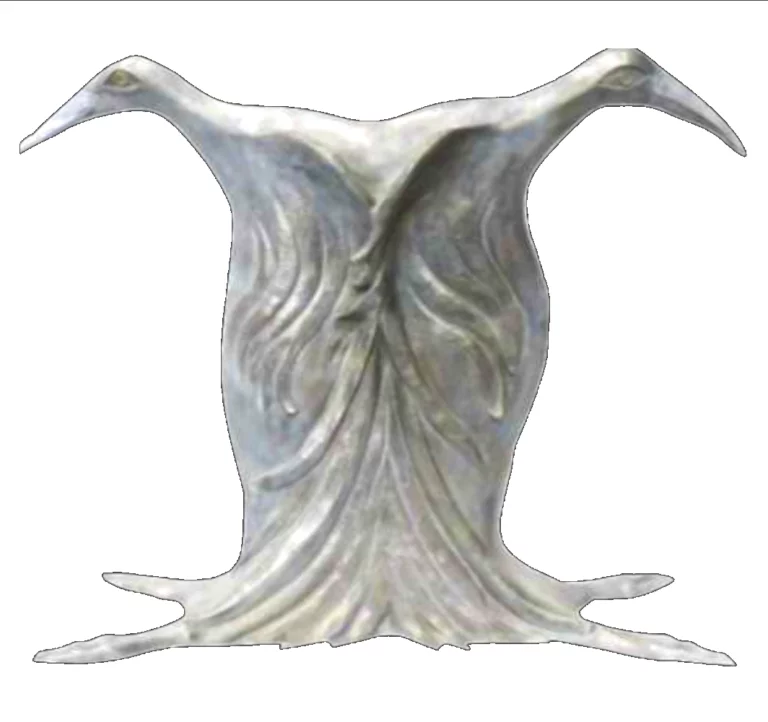 Escultura en bronce Bird Mirror