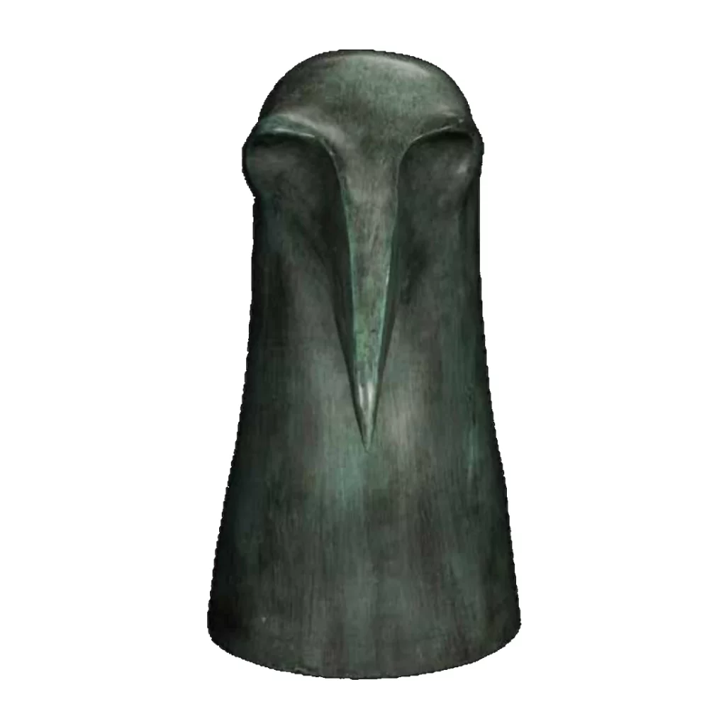 Two face bird escultura de Leonora Carrington