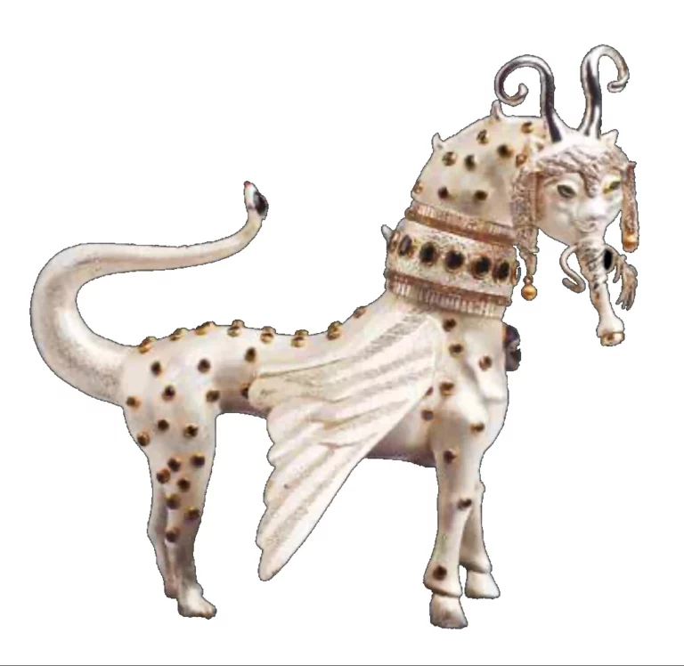 Cara blanca (2010) escultura en zirconia de Leonora