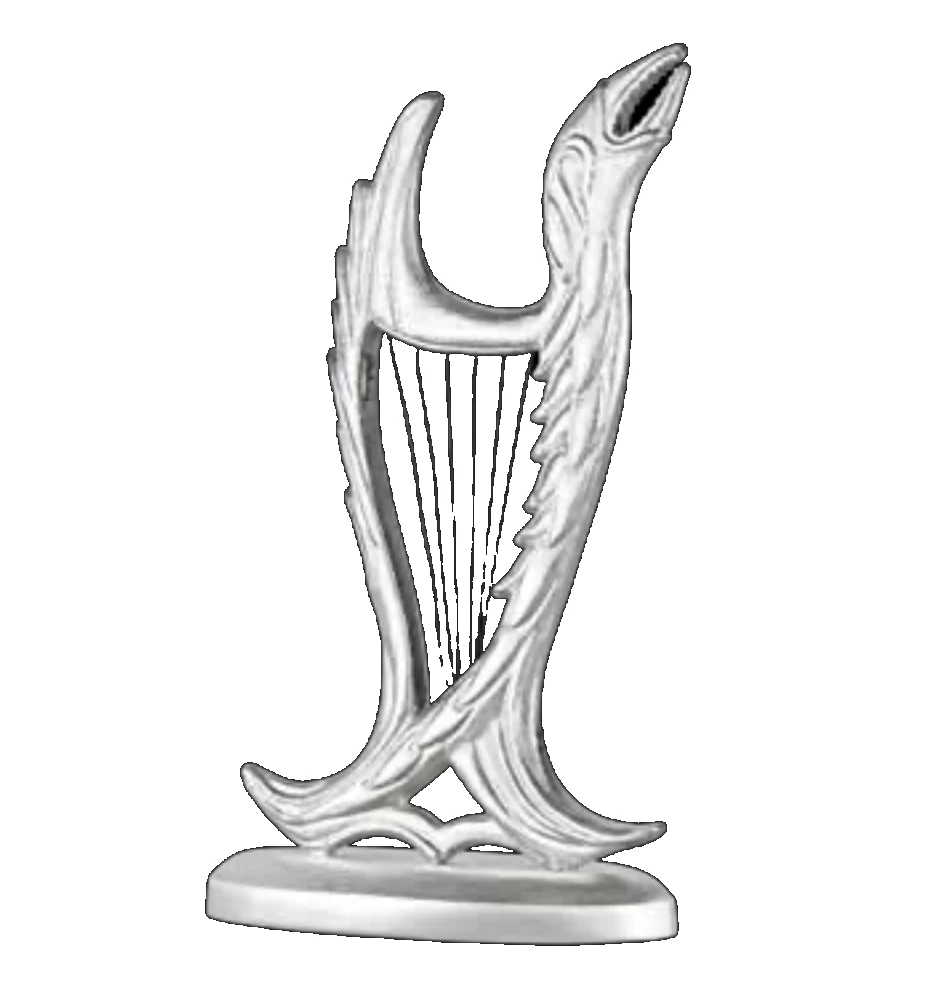 Lira (2000) escultura en plata by Tane