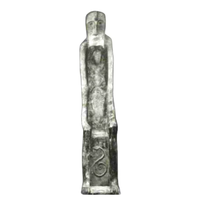 ing escultura en bronce de Leonora Carrington