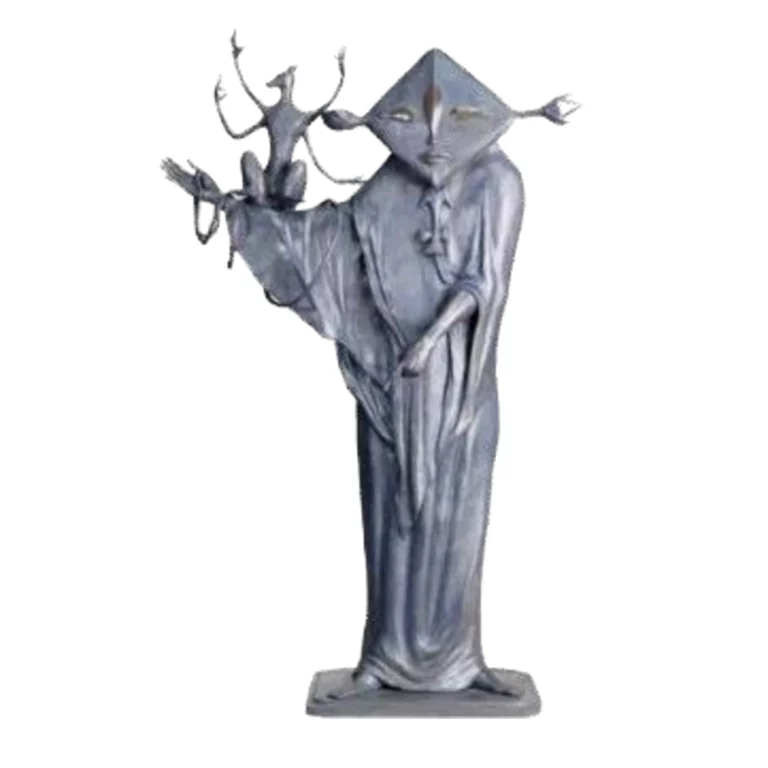 Nigromante (2008) escultura de Leonora
