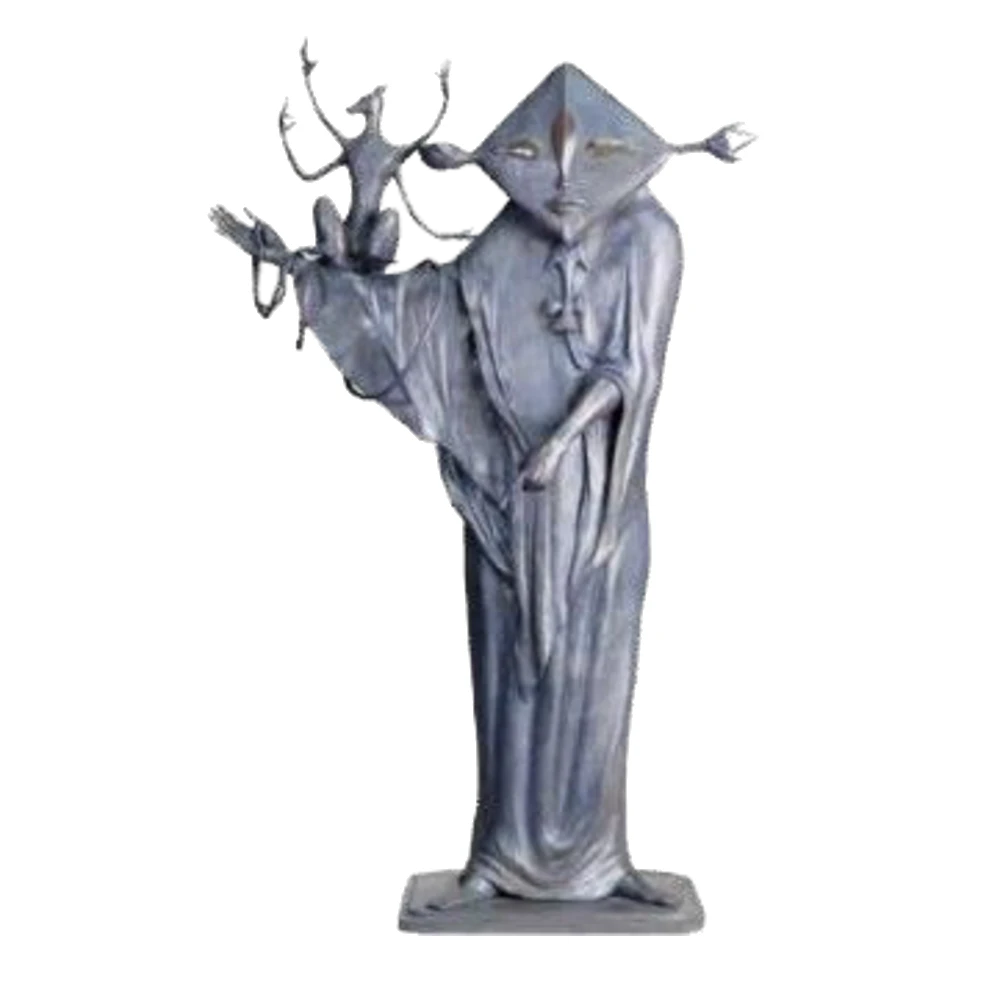 Nigromante (2008) escultura de Leonora