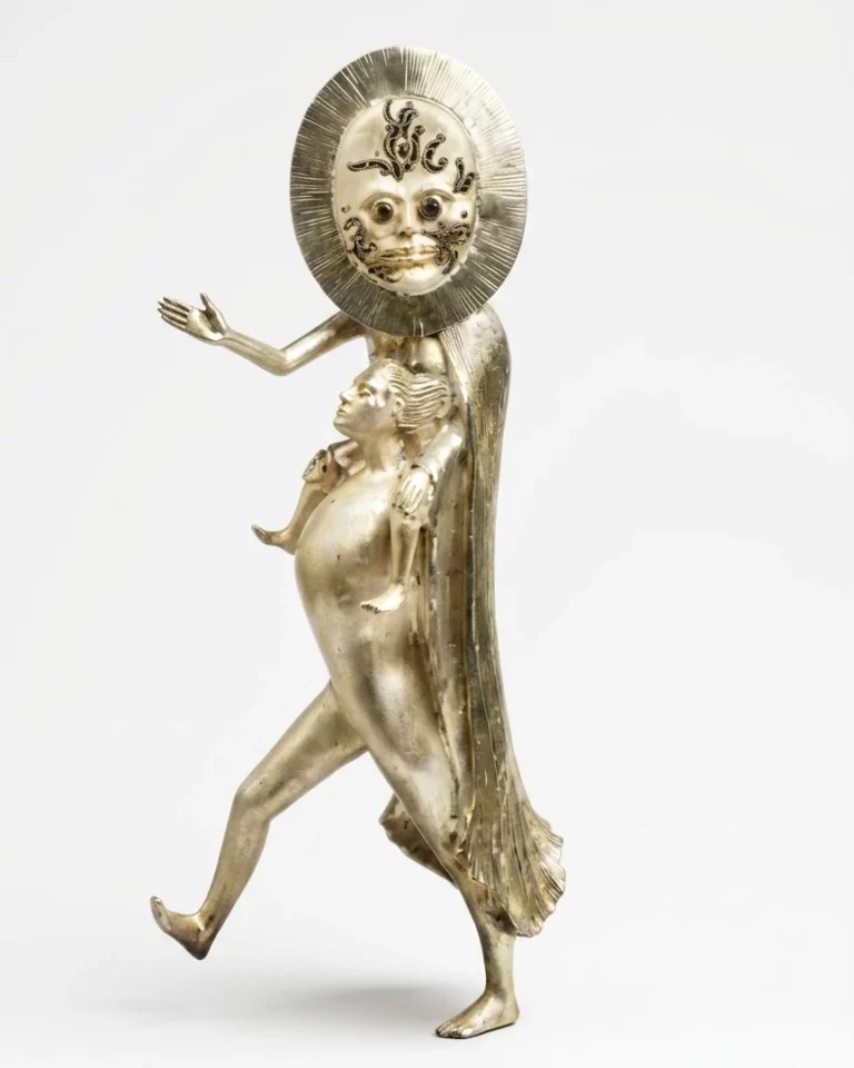 Pieza de oro "Sol nigger" de Leonora Carrington